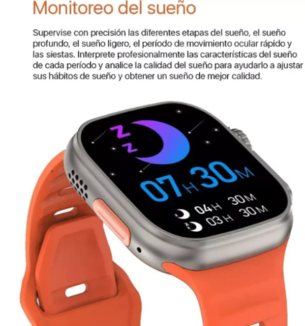 Reloj Smartwatch Ultra 11™ ideal para quienes buscan rendimiento, conectividad y estilo en un solo dispositivo.