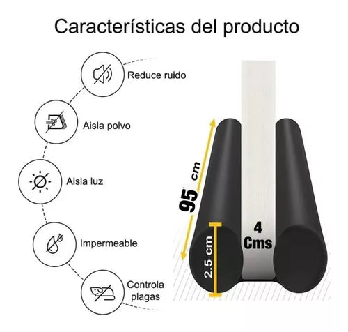 Protector de Puertas 3 en 1: Polvo, Insectos y Temperatura 🔥❄️"