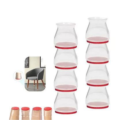 🛒 "Protectores de Silicona para Patas de Muebles – Silenciosos, Antideslizantes y Duraderos"