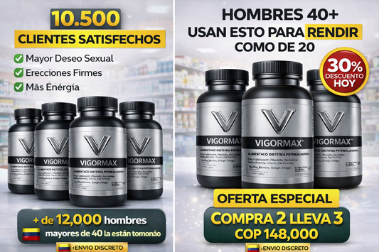 Vigor Max™ Más energía, resistencia y vitalidad para tu día a día 🔥🔥🔥